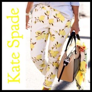 Kate Spade Lemon Print Jeans